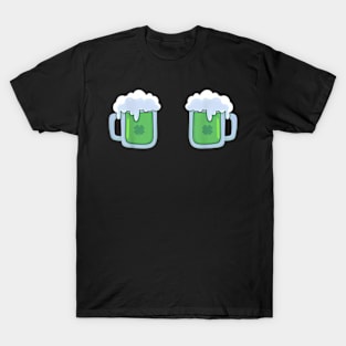 St Patricks Day Drinking Irish Green Beer Mug T-Shirt